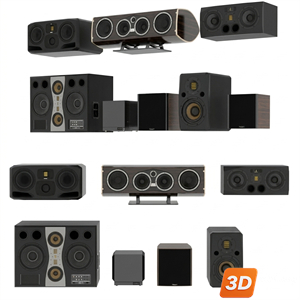 Audio tech 3D Models